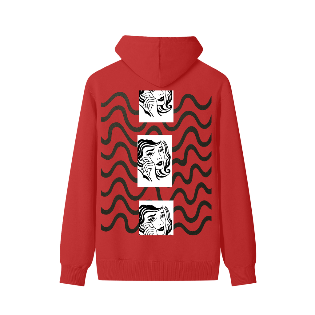 Crying Lady Classic Unisex Cotton Hoodie