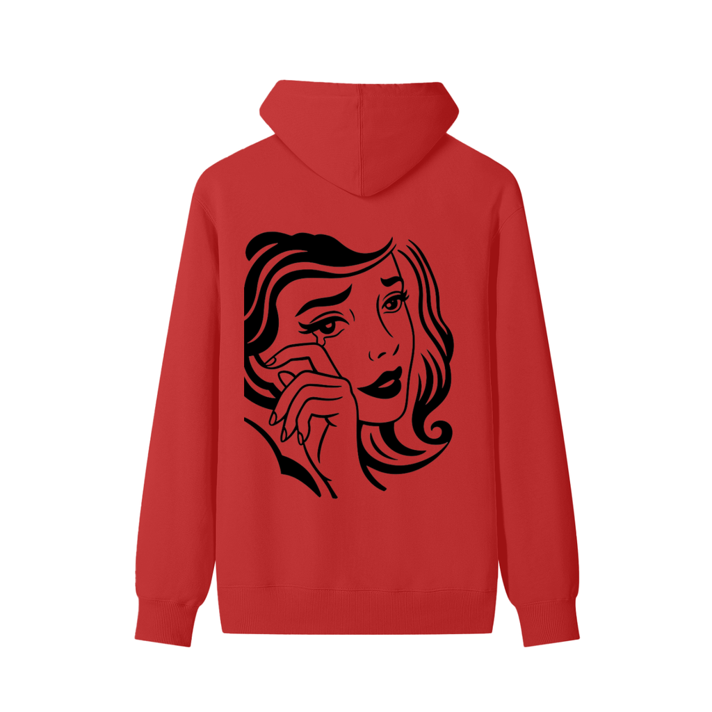 Crying Lady Classic Unisex Cotton Hoodie