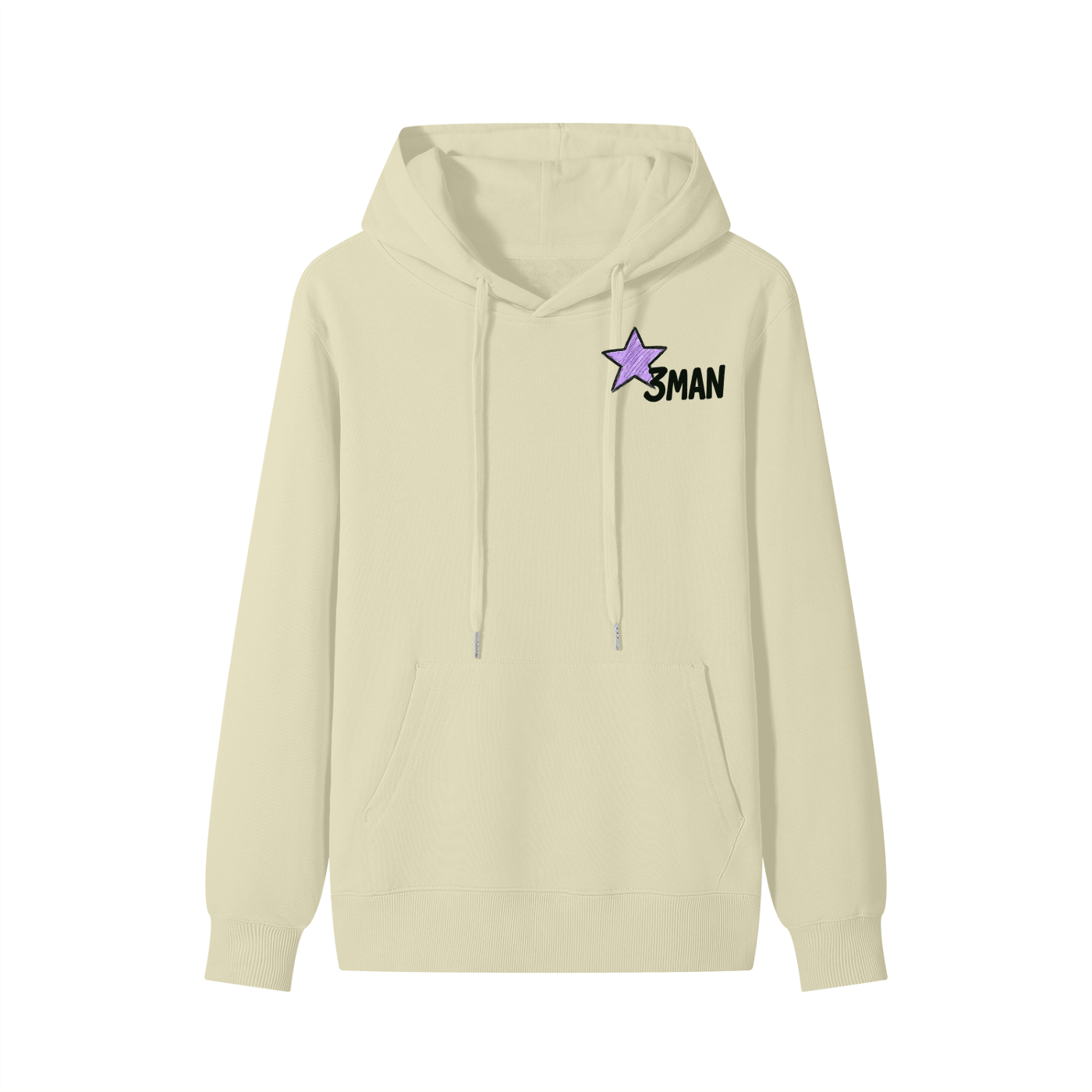 Flowered Classic Unisex Cotton Hoodie