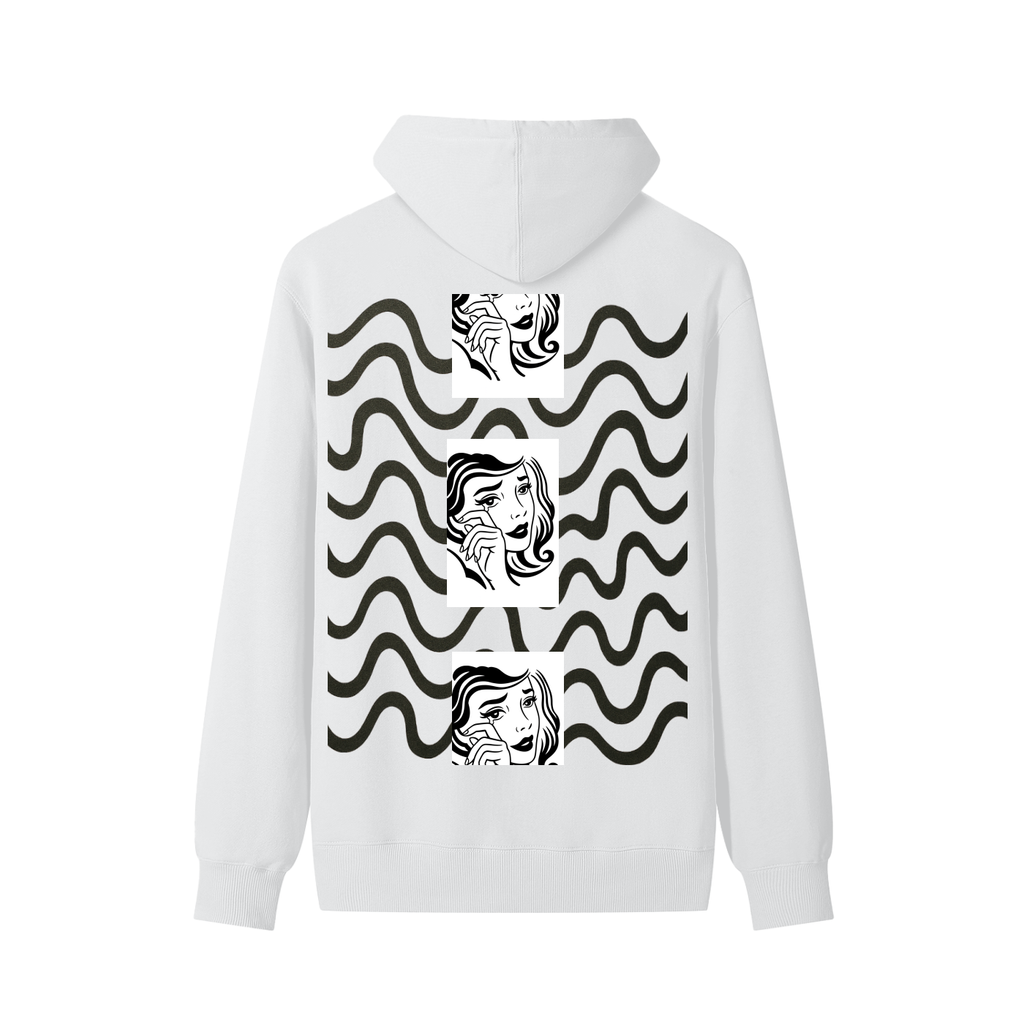 Crying Lady Classic Unisex Cotton Hoodie