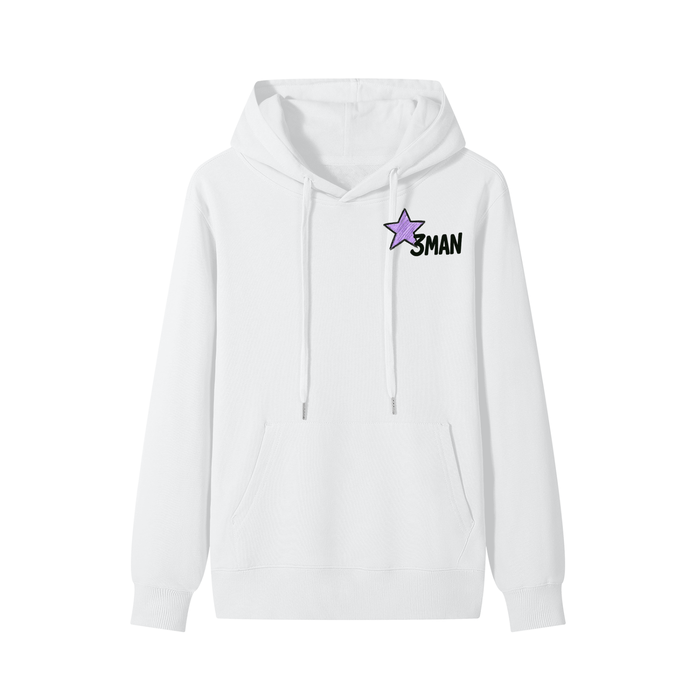 Flowered Classic Unisex Cotton Hoodie