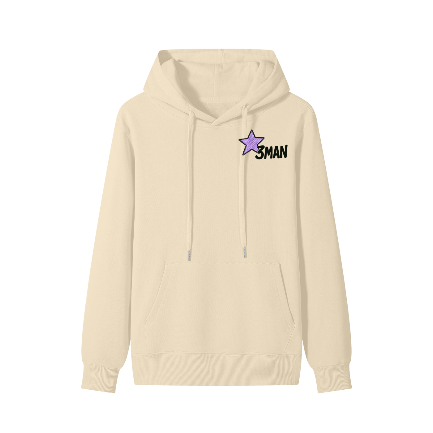 Flowered Classic Unisex Cotton Hoodie