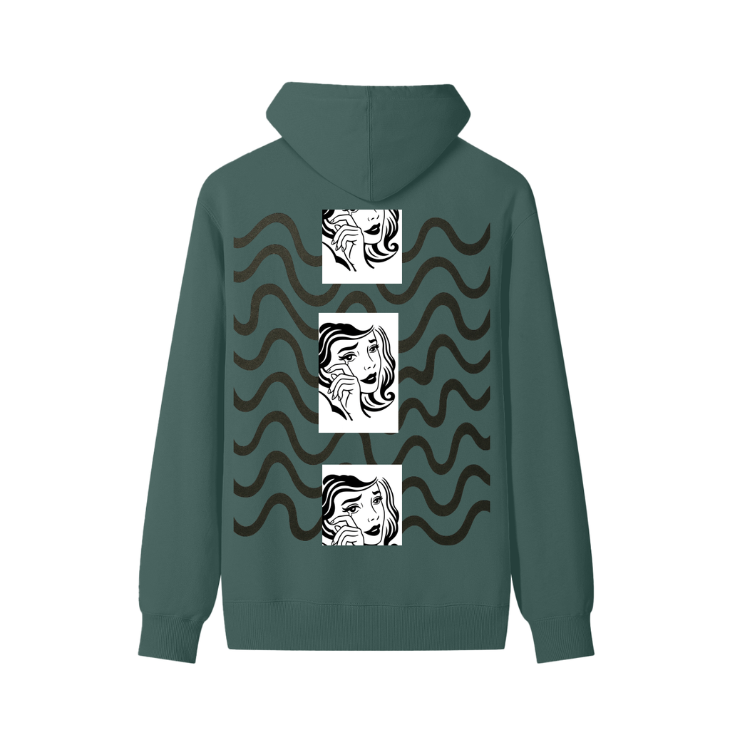 Crying Lady Classic Unisex Cotton Hoodie
