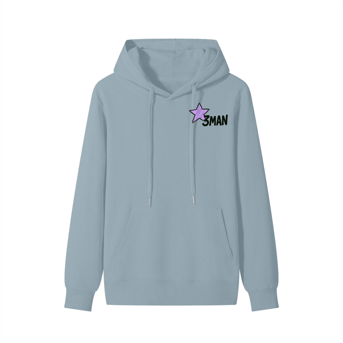 Flowered Classic Unisex Cotton Hoodie