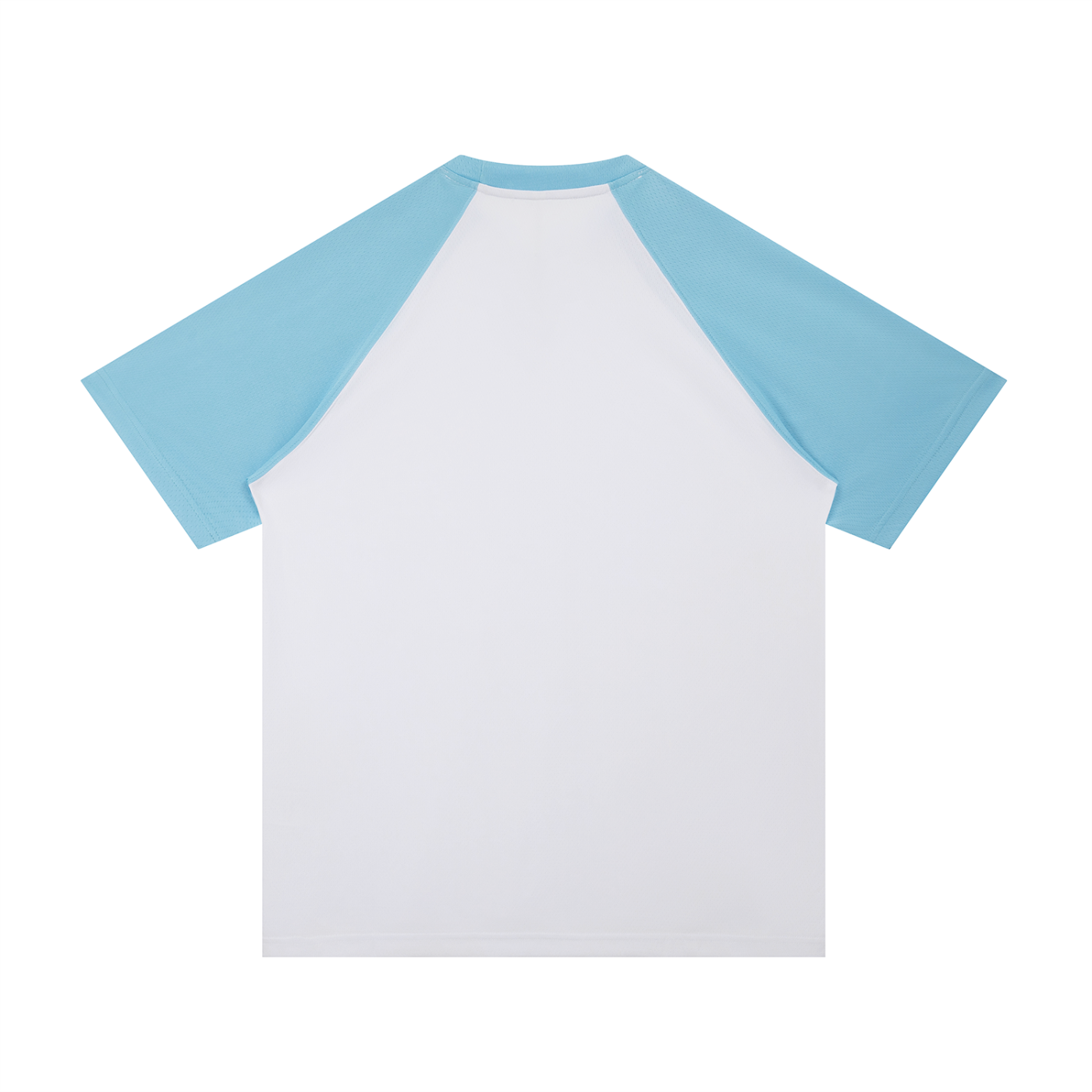 Zombie Contrast Raglan Sleeve Mesh T-Shirt