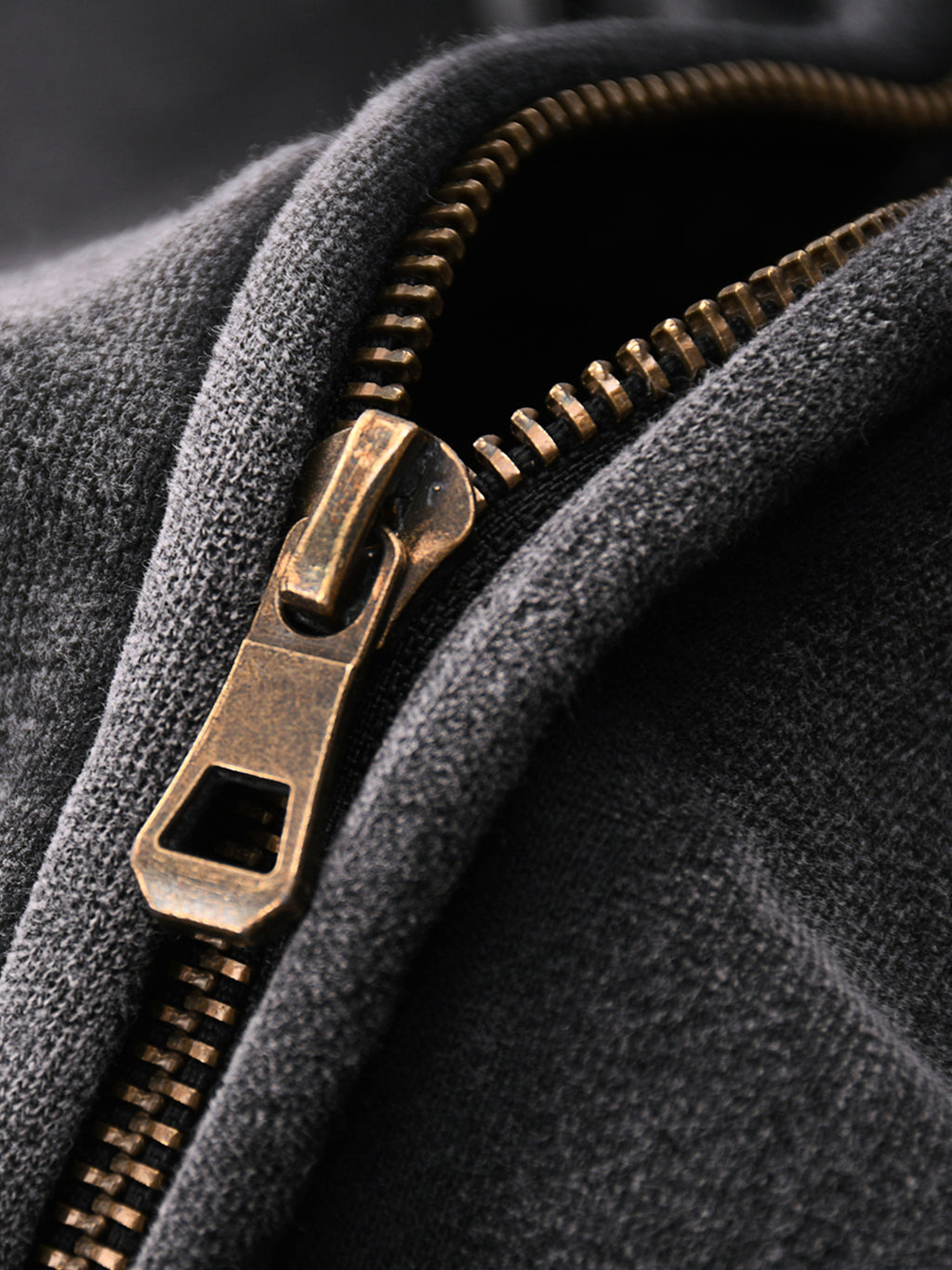 Butterfly Zip-Through Boxy Fleece Hoodie